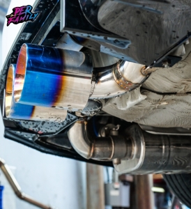 PER EXHAUST DUAL TIPS CHO BODY CIVIC TYPE R GEN 10