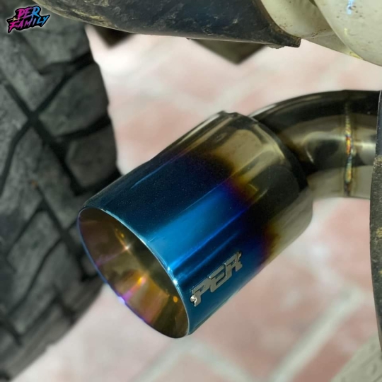 Bán tải Biturbo lên pô PER exhaust
