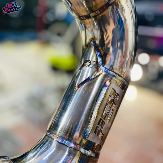 Bán tải Biturbo lên pô PER exhaust