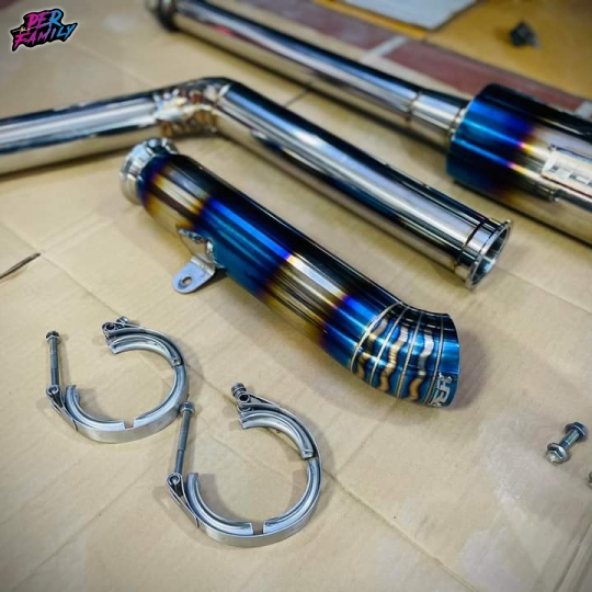 Suzuki Carry lên Pô PER exhaust
