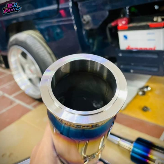 Suzuki Carry lên Pô PER exhaust