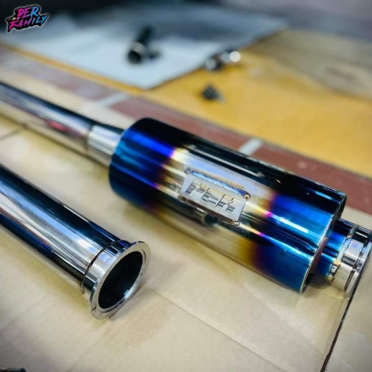 Suzuki Carry lên Pô PER exhaust