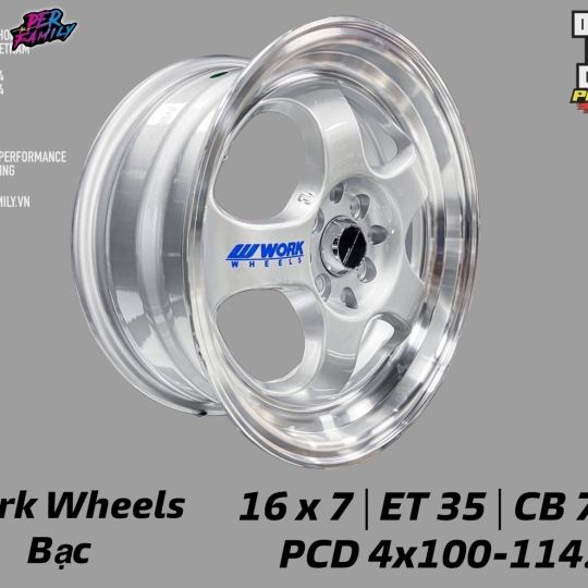 WORK S1 SILVER 16"